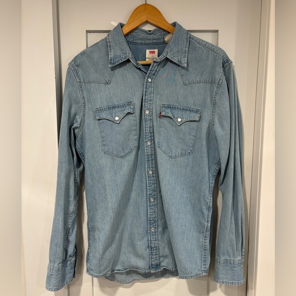 Levi’s Western Standard Fit Shirt (M) - Picture 1 of 3